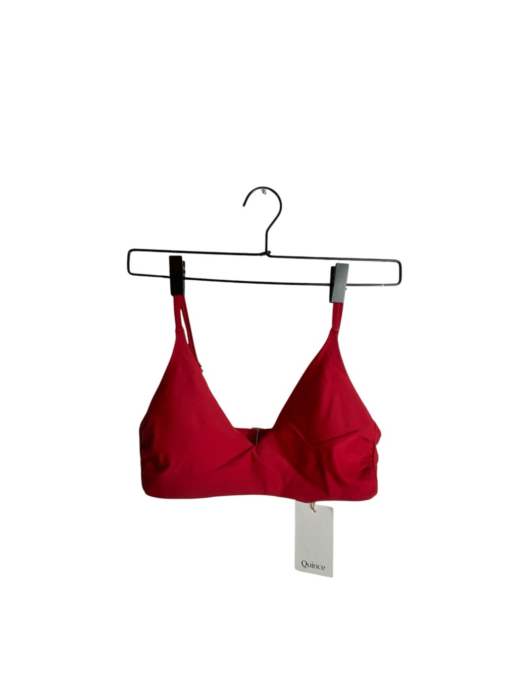 Quince Italian V-Neck Bikini Top